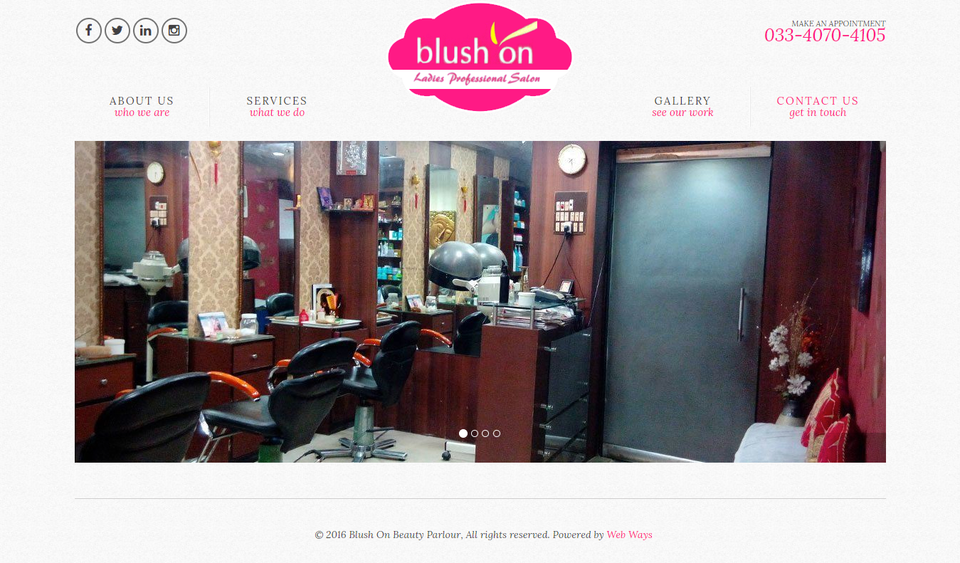 Blush On Beauty Parlour