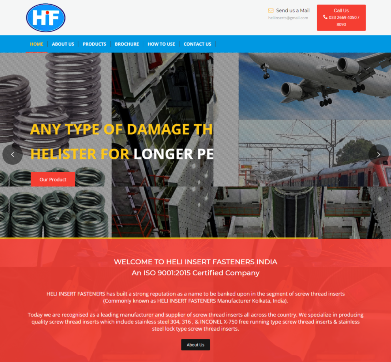 Heli Insert Fasteners India
