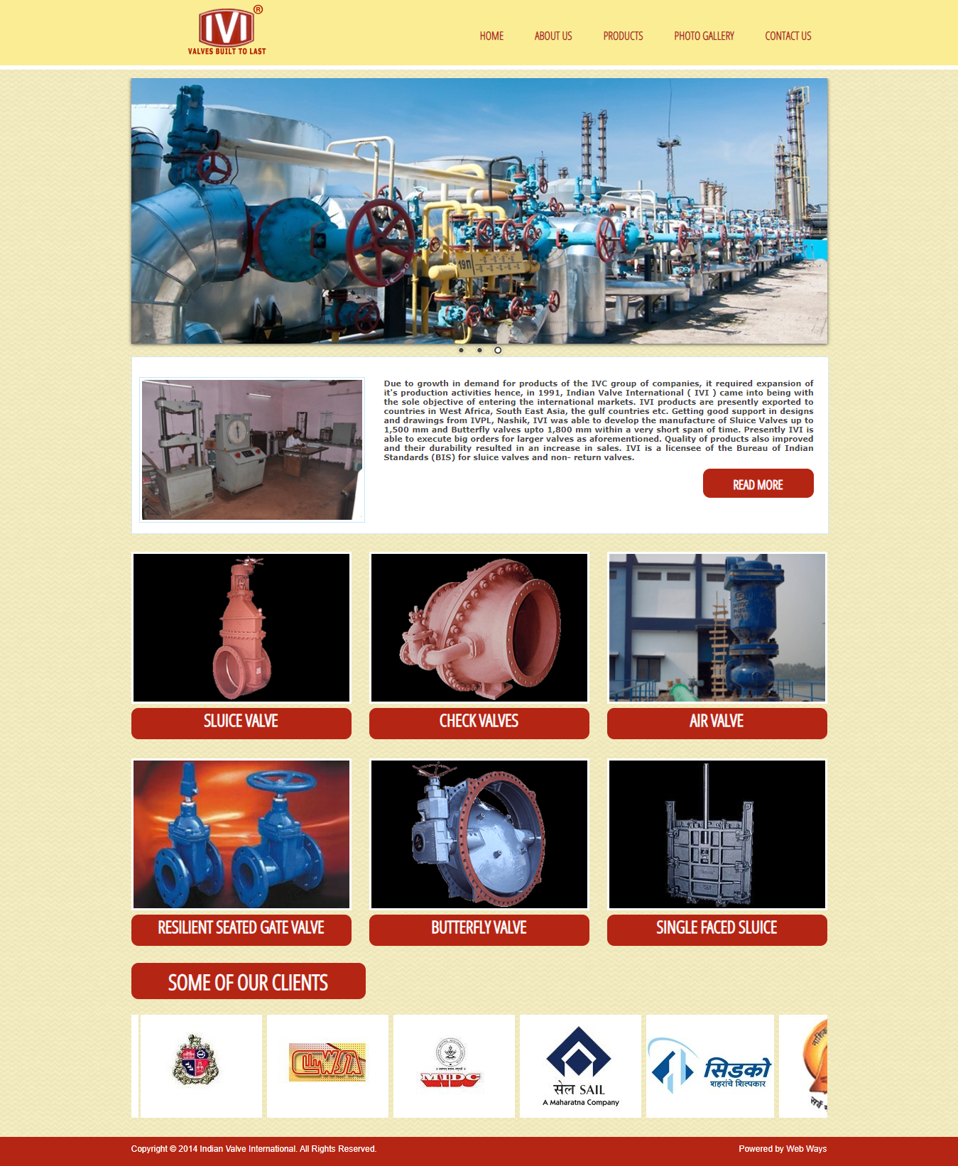 Indian Valve International - IVI