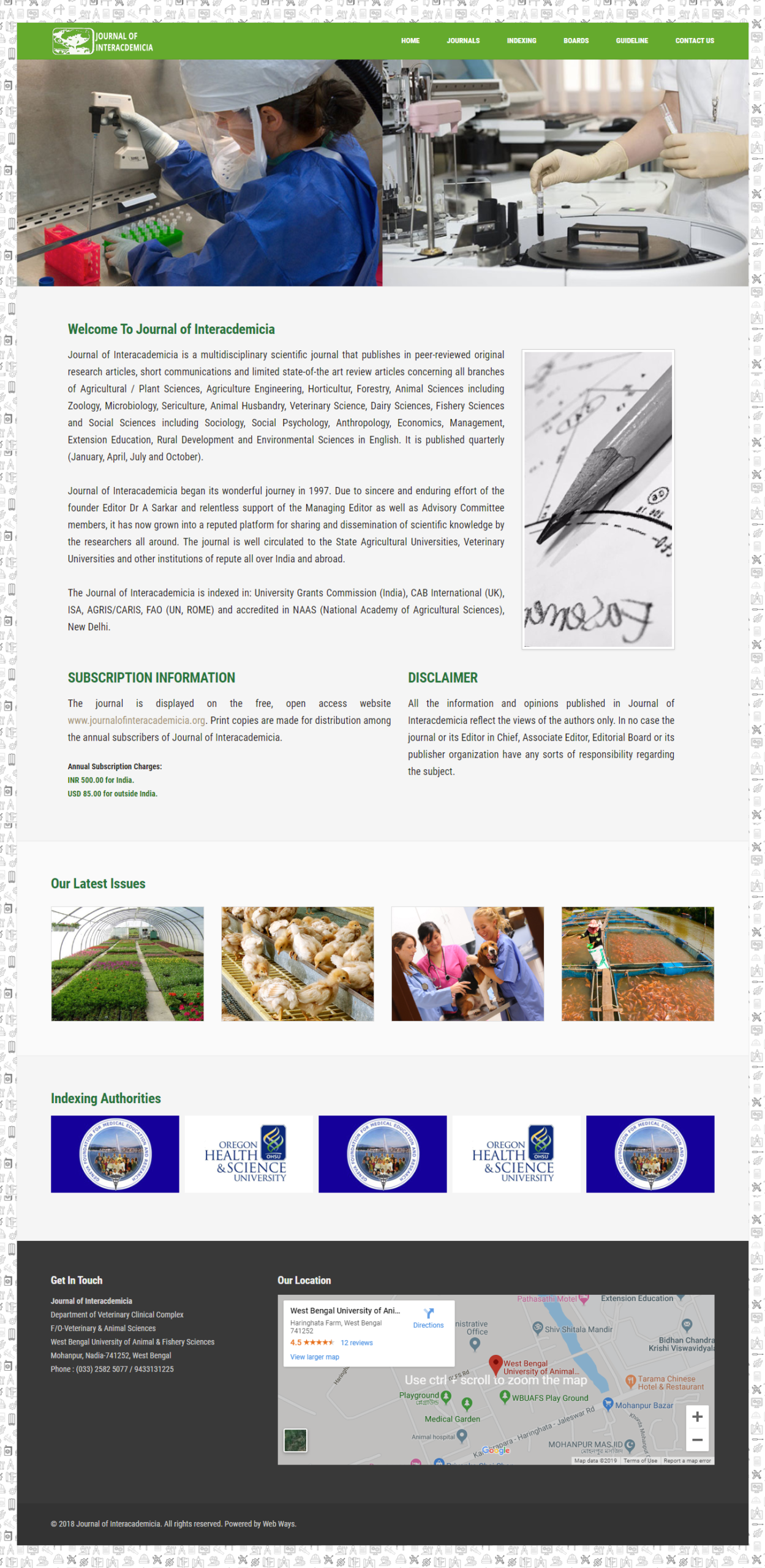 Journal of Interacademicia
