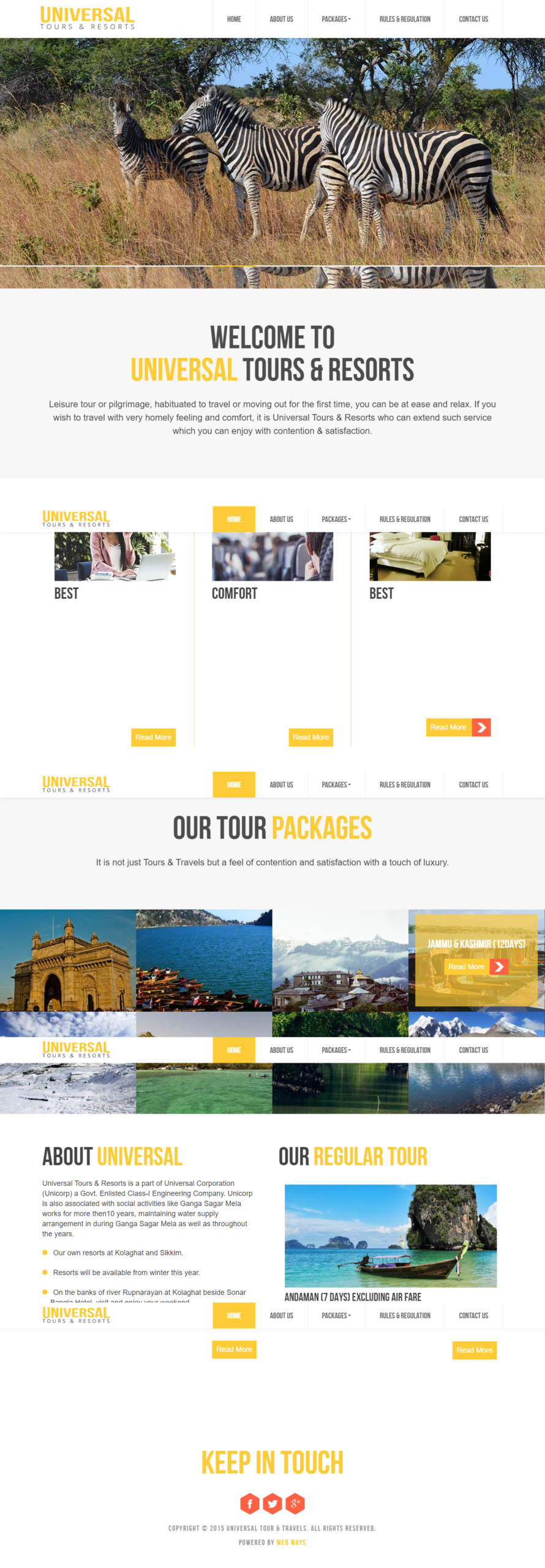 Universal Tours & Resorts