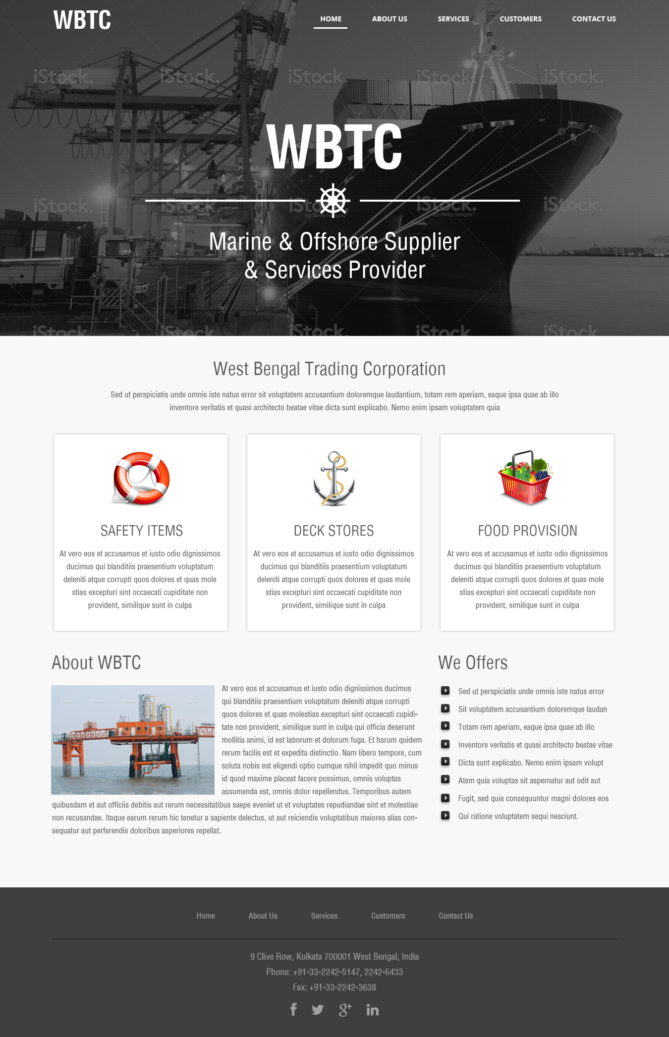 West Bengal Trading Corporation - WBTC