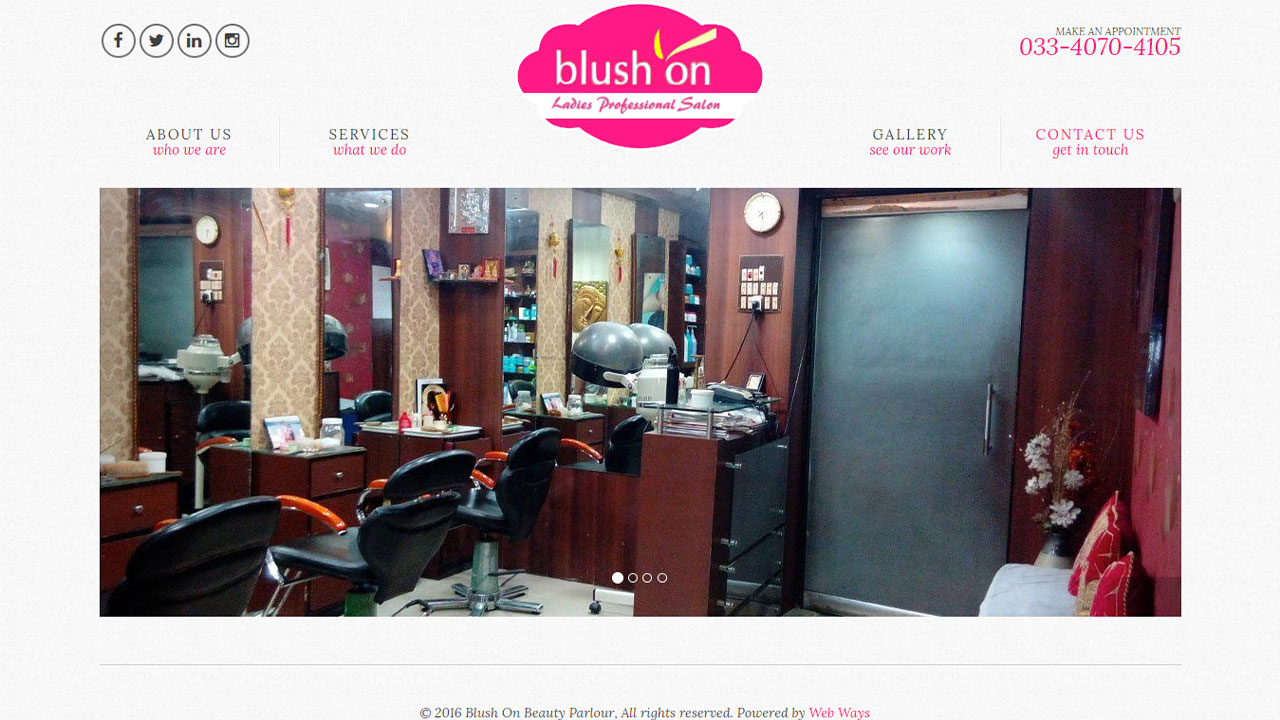 Blush On Beauty Parlour
